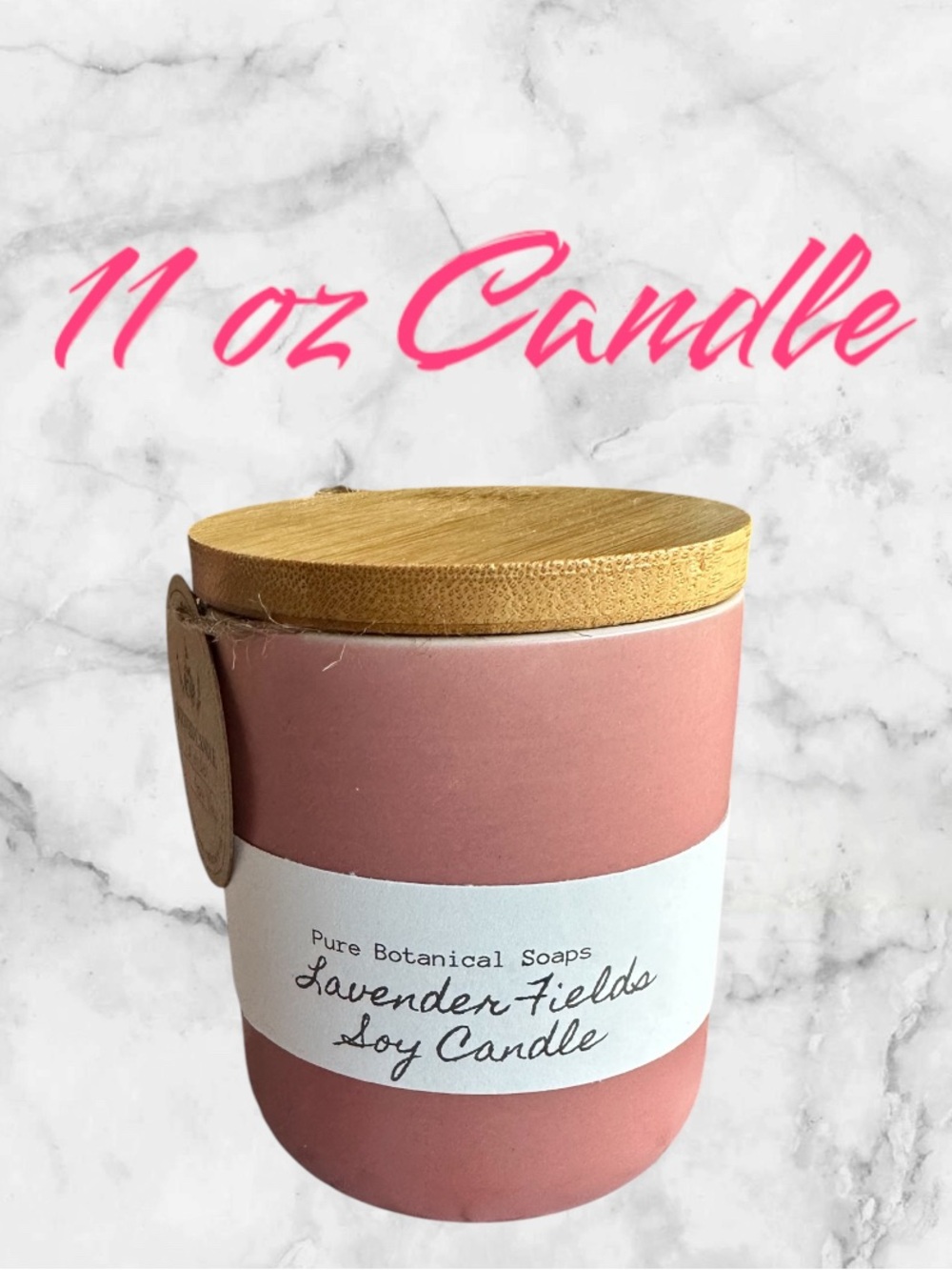 Soy Candle in 11oz Ceramic Jar